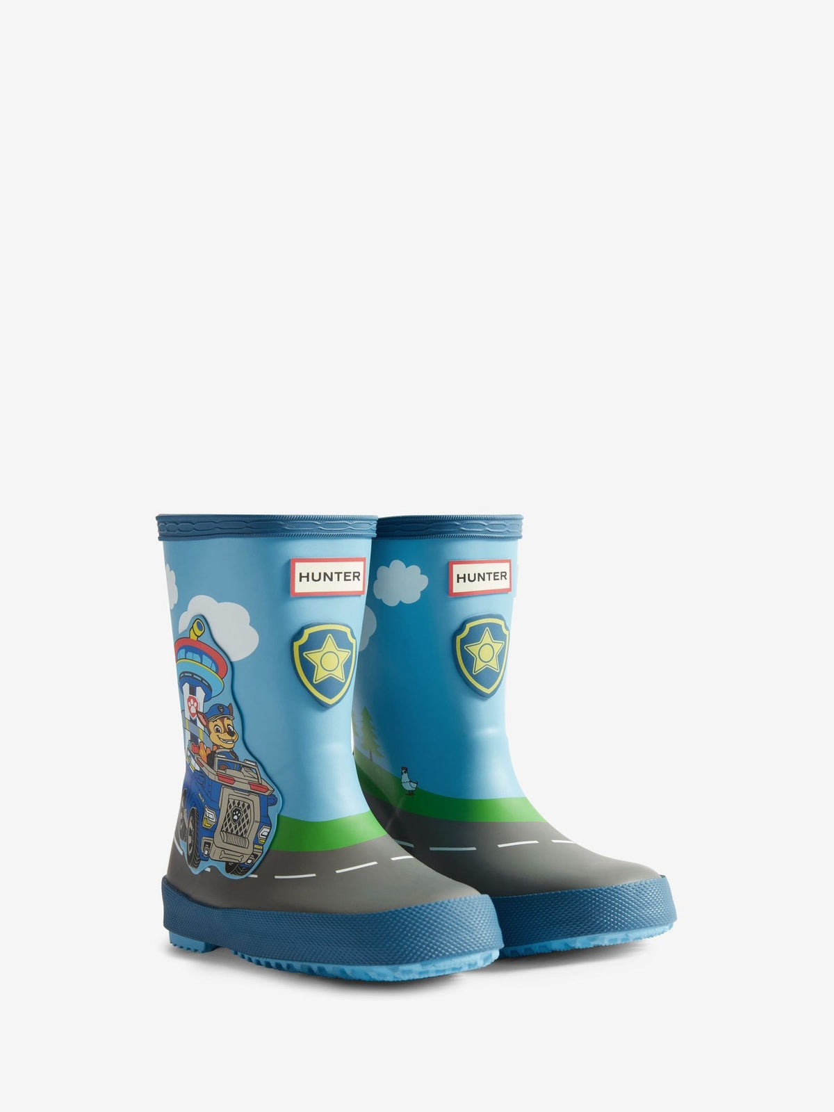Dsiney Kidz - Hunter Blue Kids First Paw Patrol Chase Boots image 3