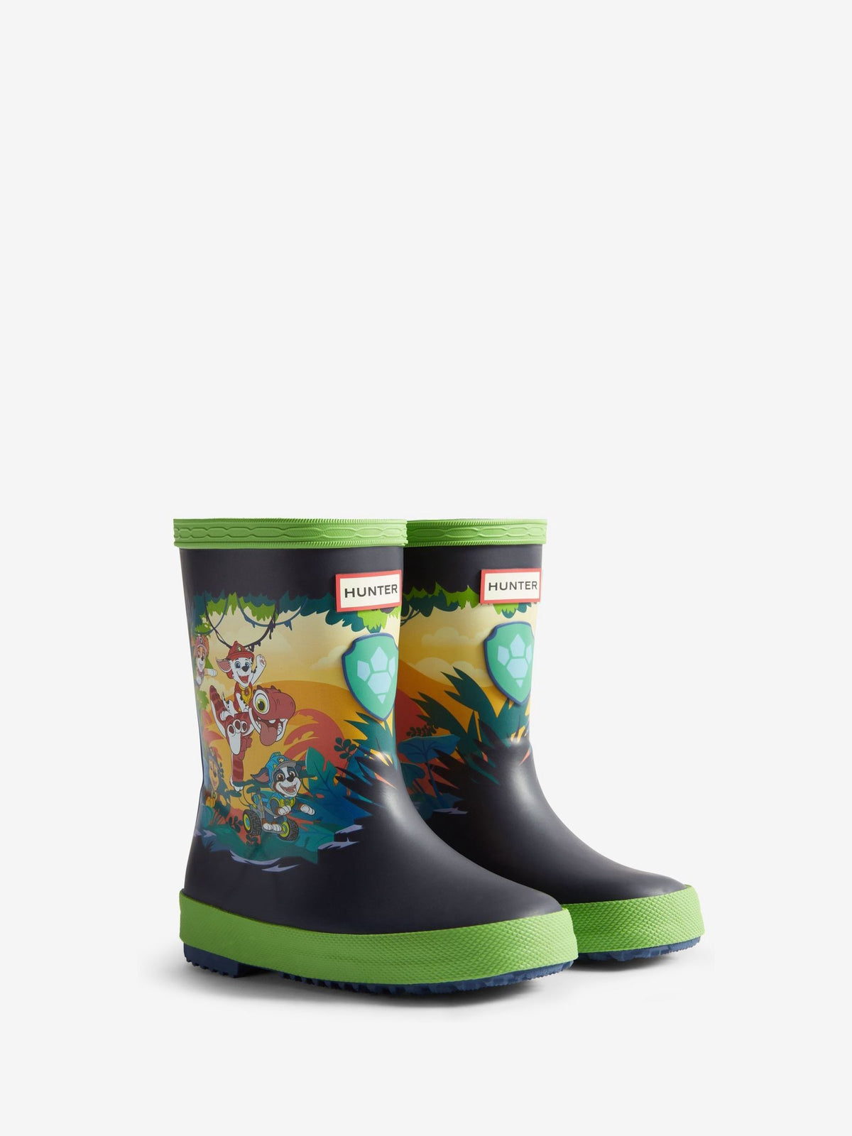 Dsiney Kidz - Hunter Blue Kids First Paw Patrol Dino Boots image 2