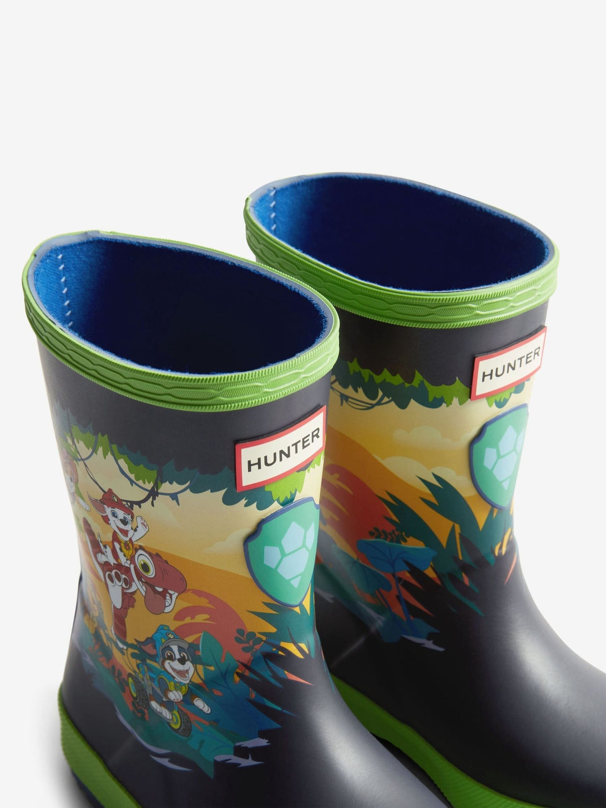 Dsiney Kidz - Hunter Blue Kids First Paw Patrol Dino Boots image 4