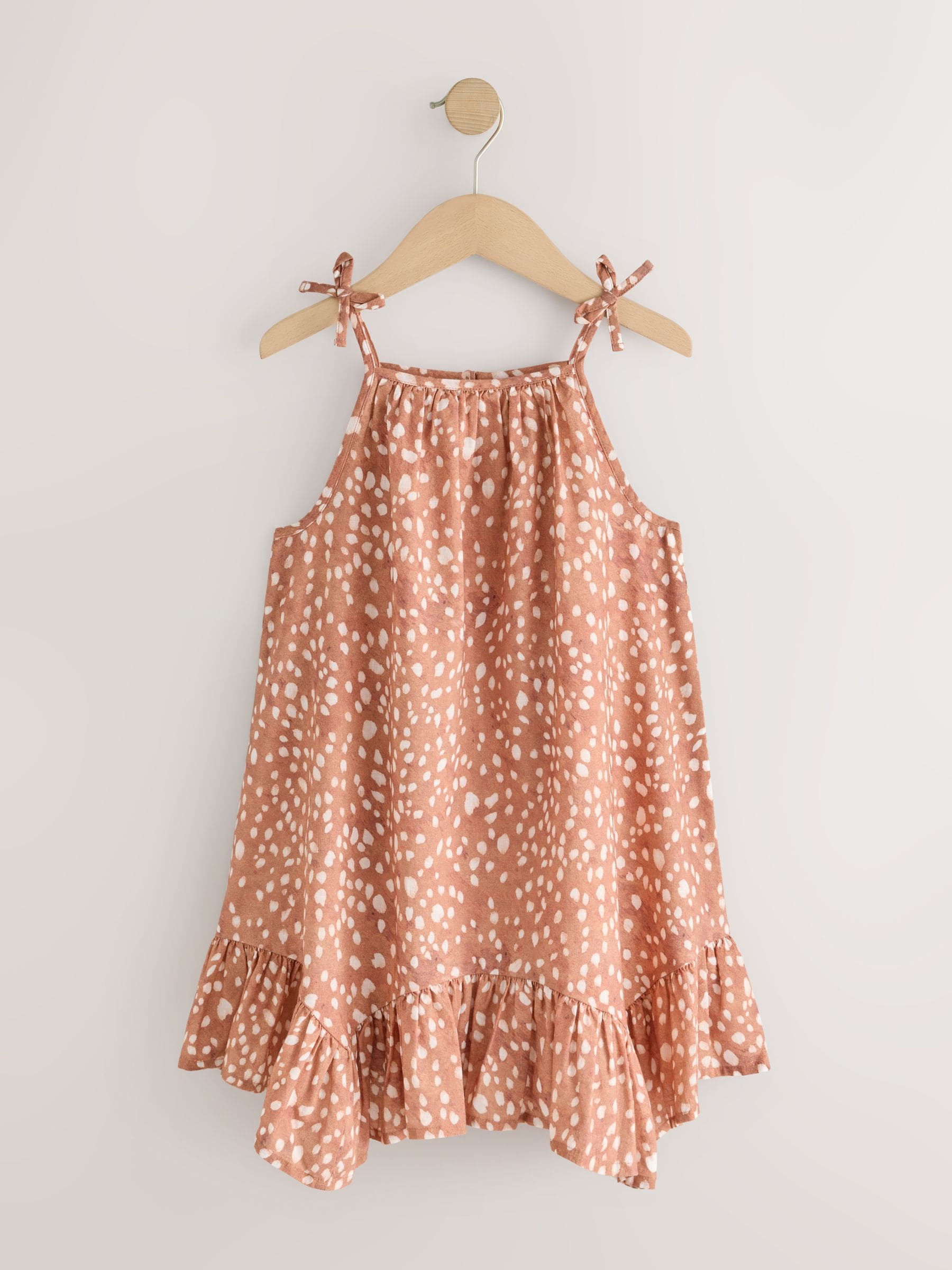 Animal Strappy Summer Dress (3-16yrs) image 4