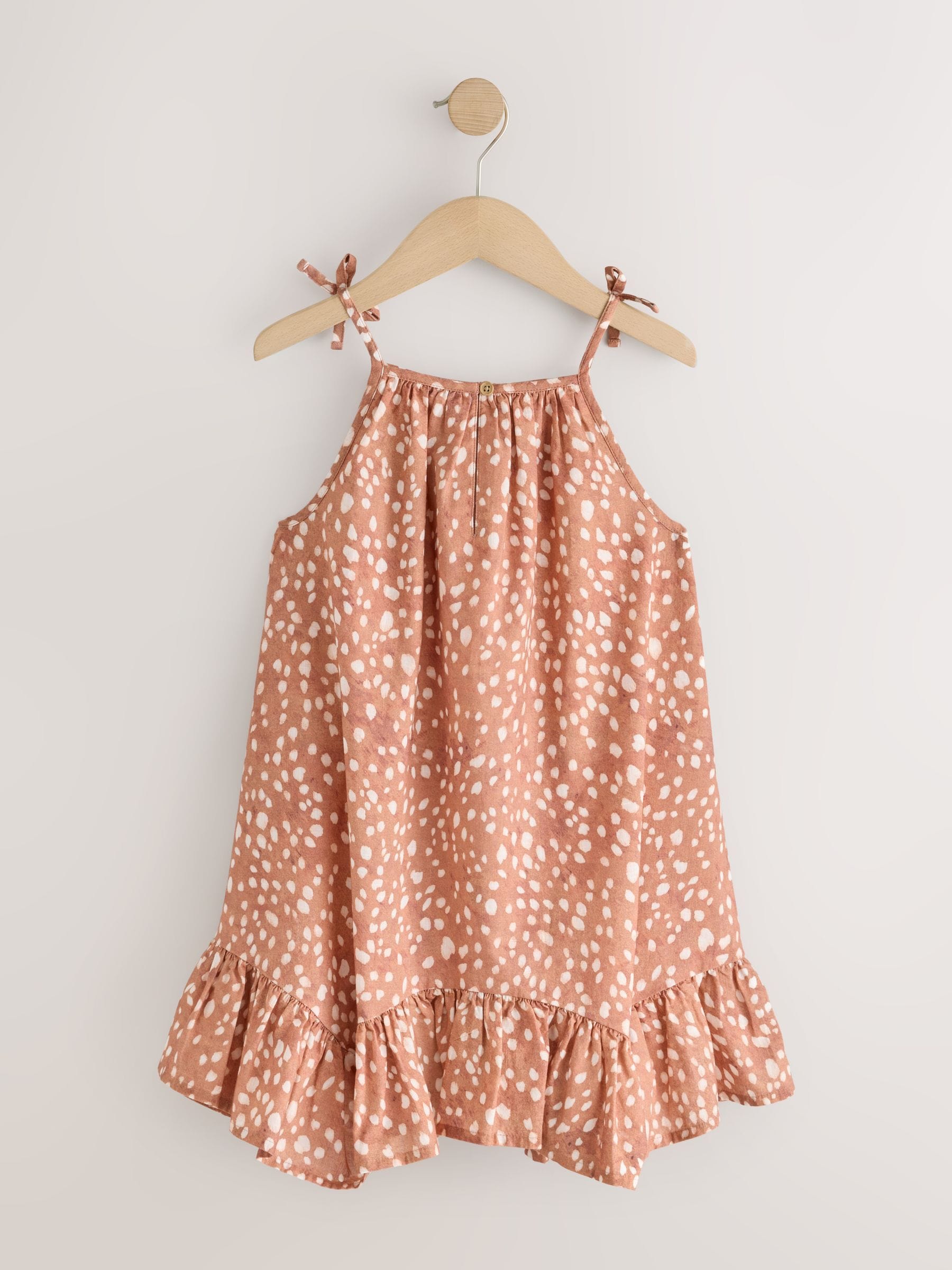 Animal Strappy Summer Dress (3-16yrs) image 5