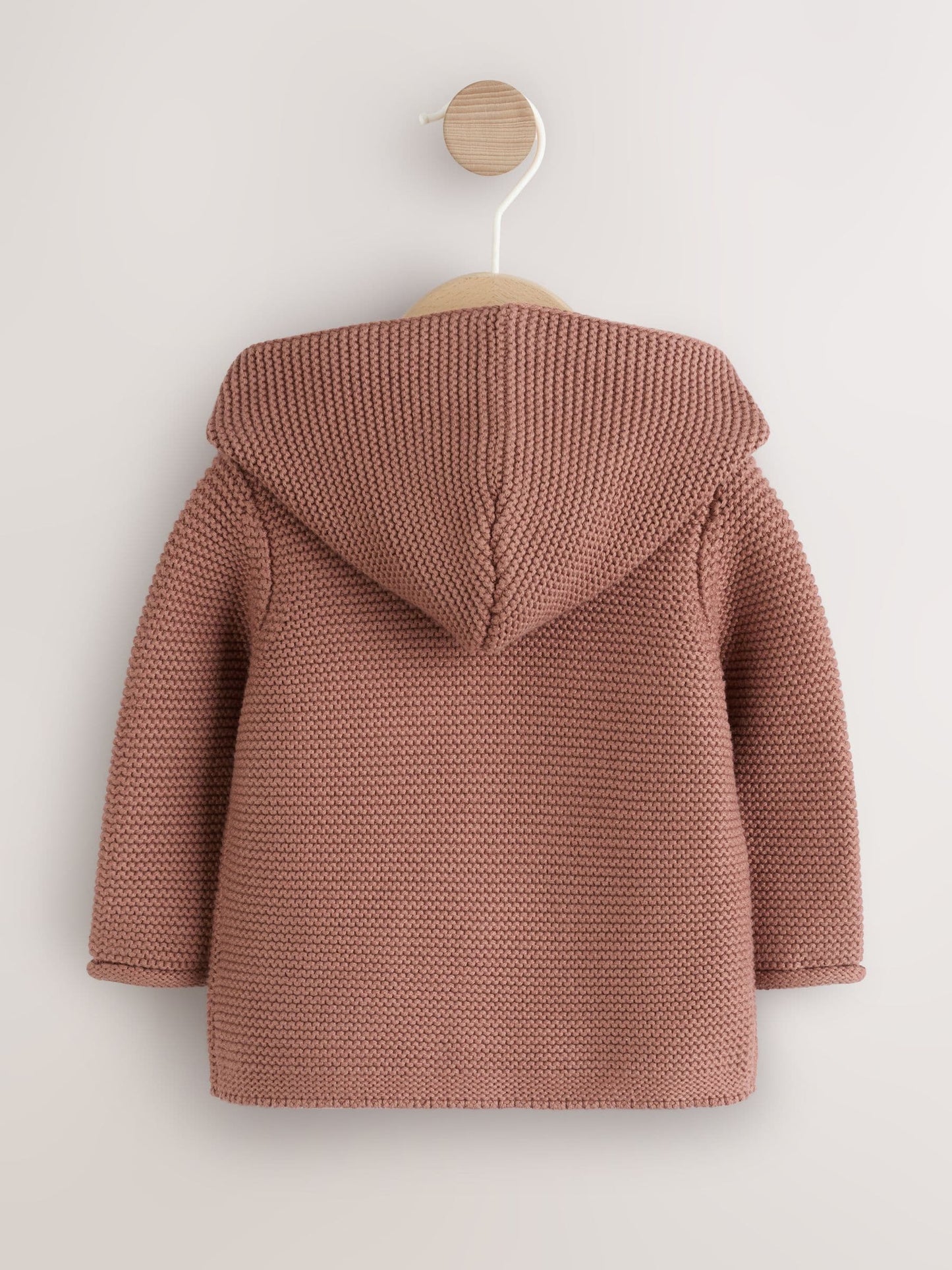 Dsiney Kidz - Brown Knitted Hooded Baby Cardigan image 2