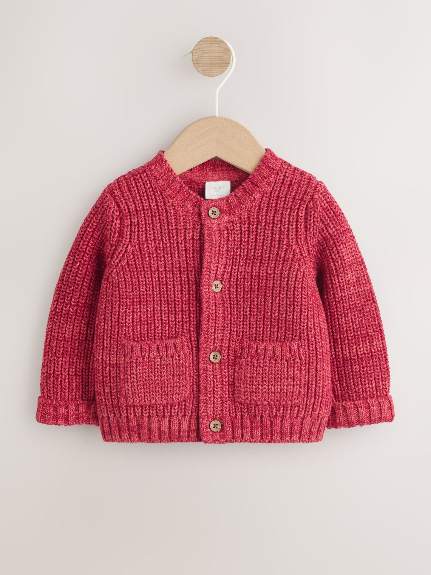 Dsiney Kidz - Red My First Christmas Knitted Baby Cardigan (0-18mths) image 5