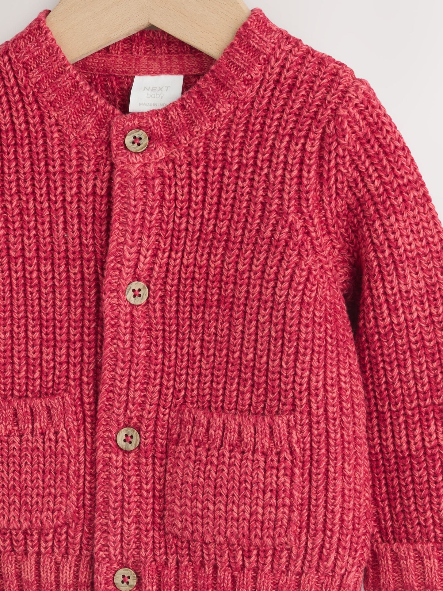 Dsiney Kidz - Red My First Christmas Knitted Baby Cardigan (0-18mths) image 6