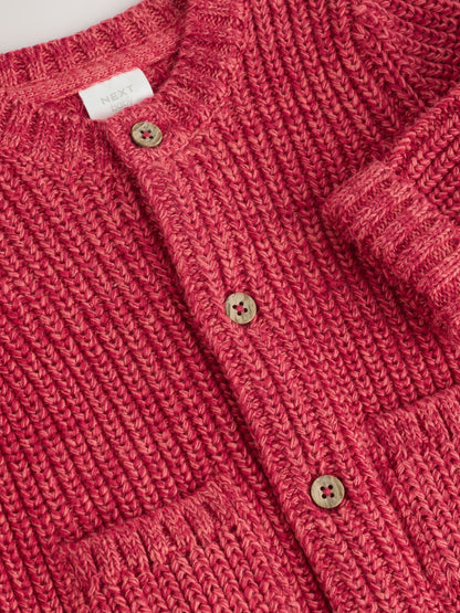 Dsiney Kidz - Red My First Christmas Knitted Baby Cardigan (0-18mths) image 7