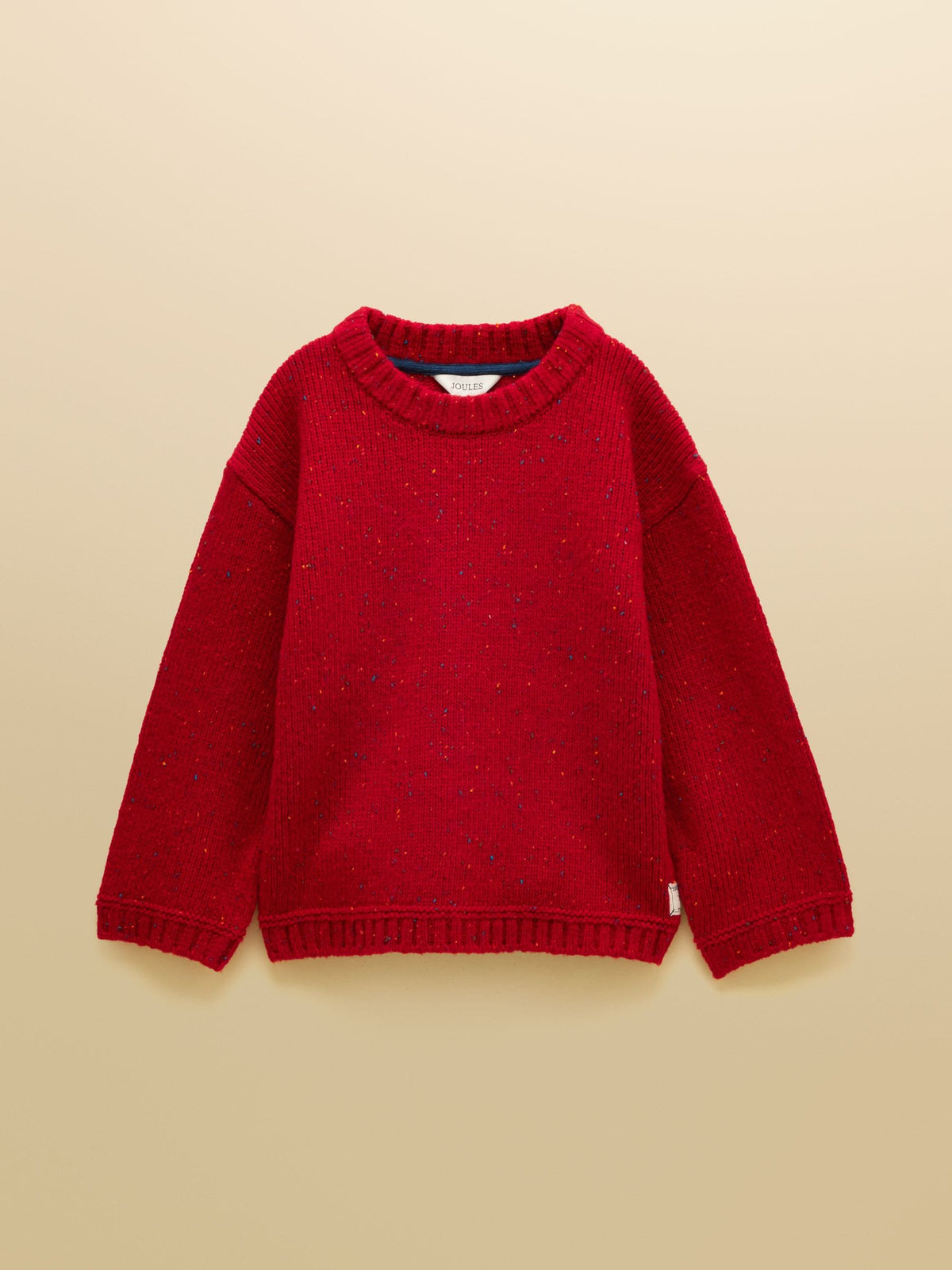 Dsiney Kidz - Joules Kids' Fisherman Red Rib Jumper image 1