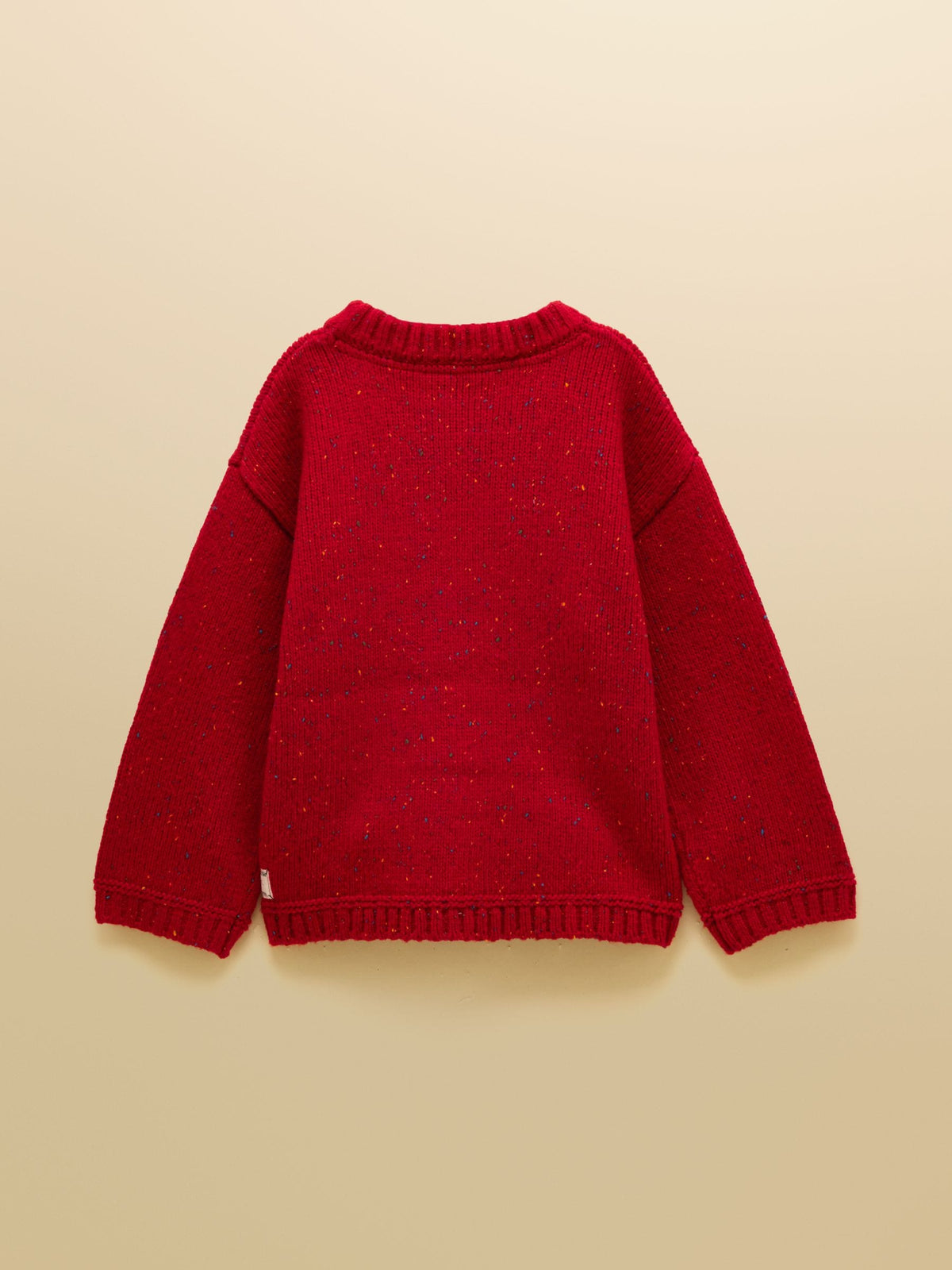 Dsiney Kidz - Joules Kids' Fisherman Red Rib Jumper image 2