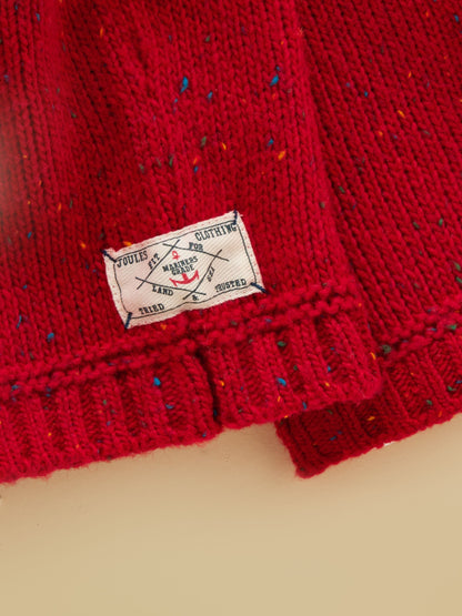 Dsiney Kidz - Joules Kids' Fisherman Red Rib Jumper image 4