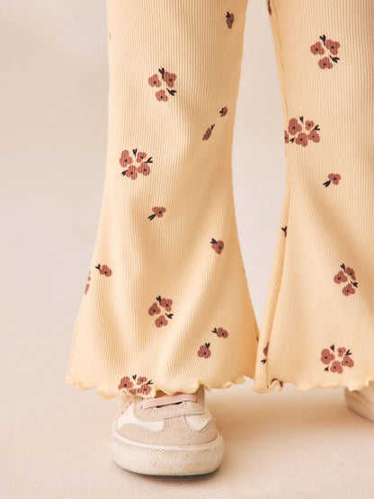 Pink Ditsy Pets Sweatshirt and Flare Leggings Set (3mths-7yrs) image 4