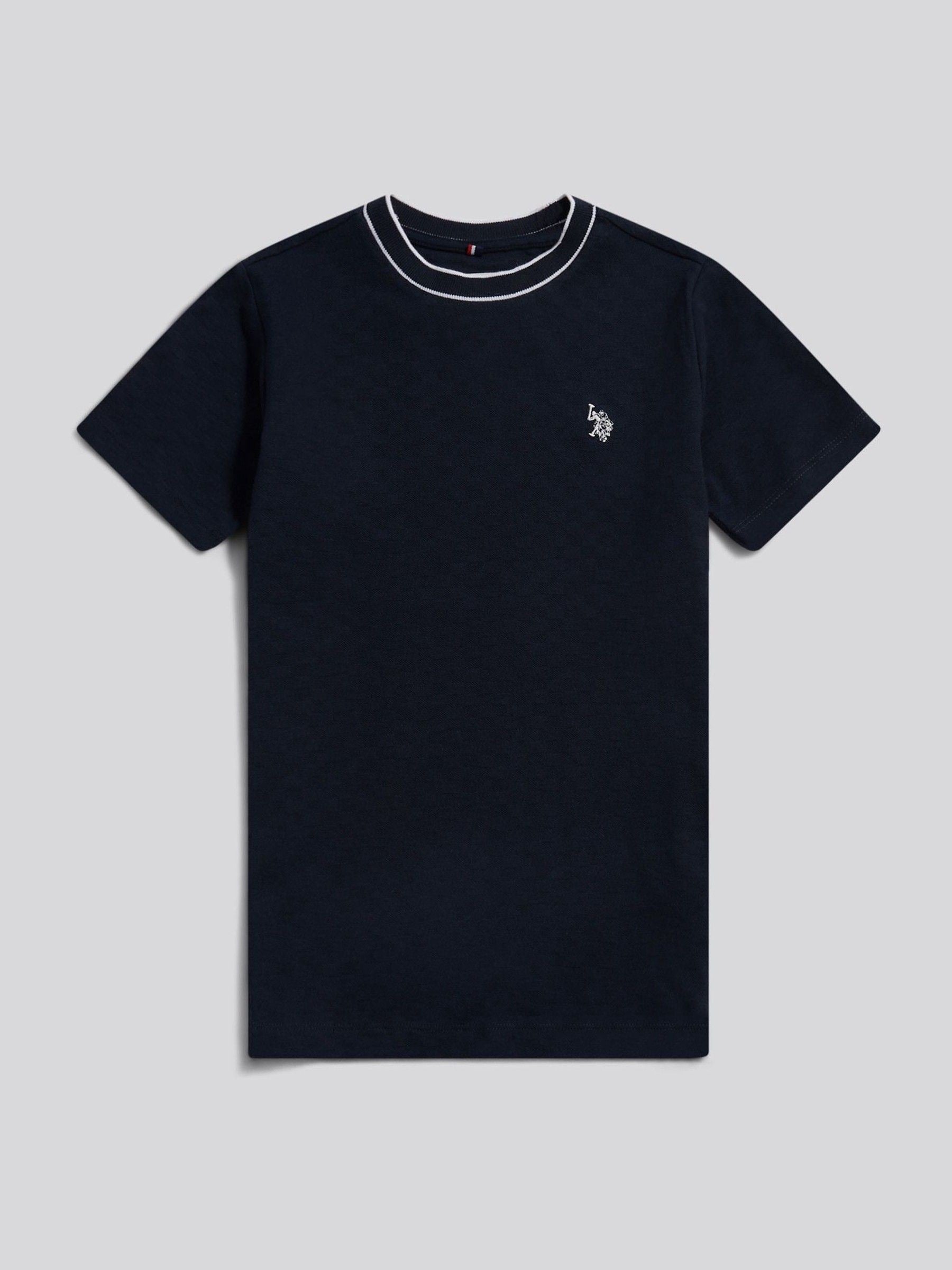 Dsiney Kidz - U.S. Polo Assn Blue Tipped Pique T-Shirt image 1