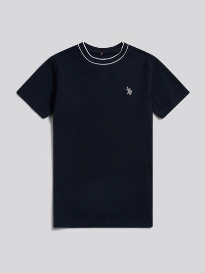 Dsiney Kidz - U.S. Polo Assn Blue Tipped Pique T-Shirt image 1