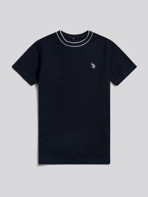 Dsiney Kidz - U.S. Polo Assn Blue Tipped Pique T-Shirt image 1