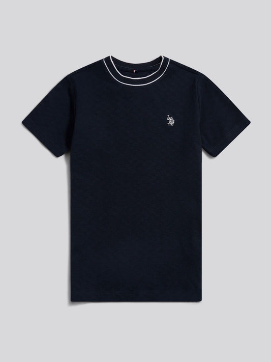 Dsiney Kidz - U.S. Polo Assn Blue Tipped Pique T-Shirt image 1