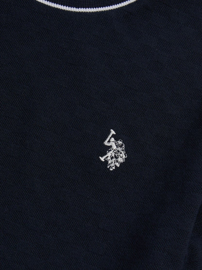 Dsiney Kidz - U.S. Polo Assn Blue Tipped Pique T-Shirt image 3