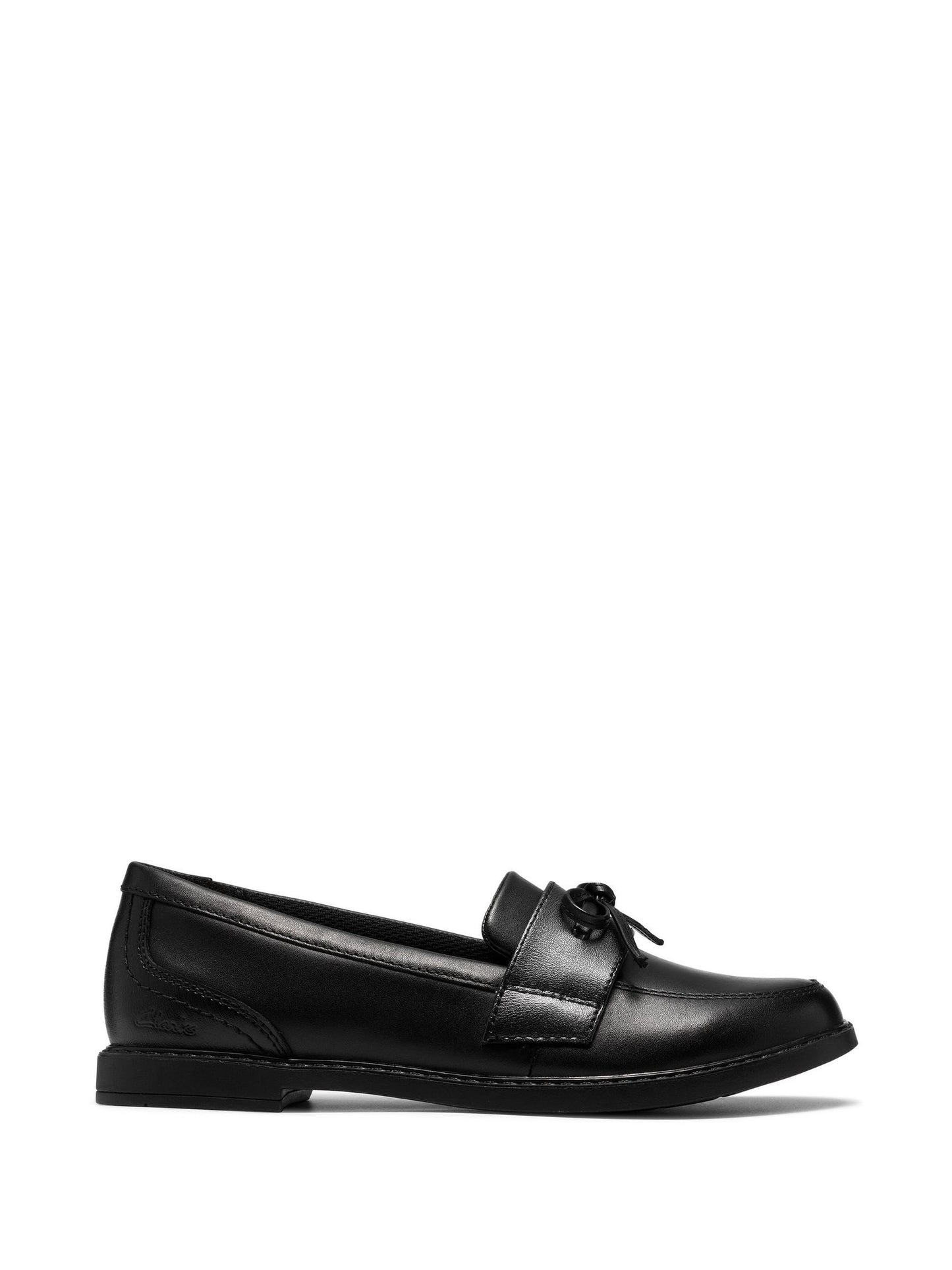 Dsiney Kidz - Clarks Black Leather Scala Lane Shoes image 1