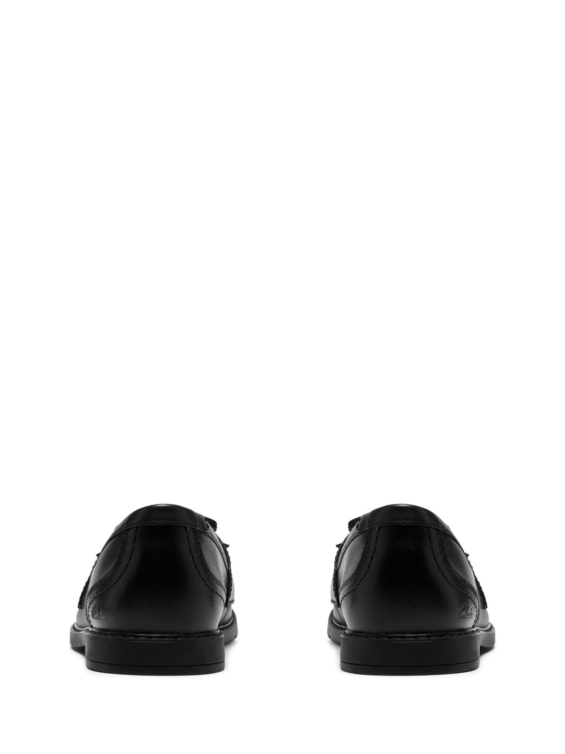Dsiney Kidz - Clarks Black Leather Scala Lane Shoes image 5