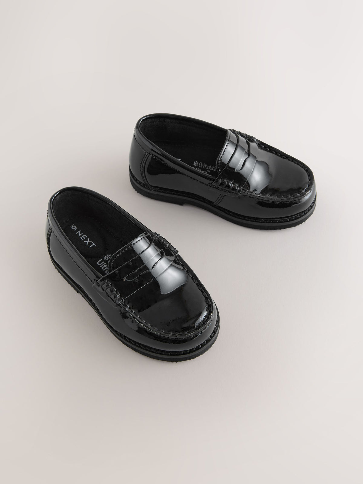 Dsiney Kidz - Black Patent Penny Loafers image 1
