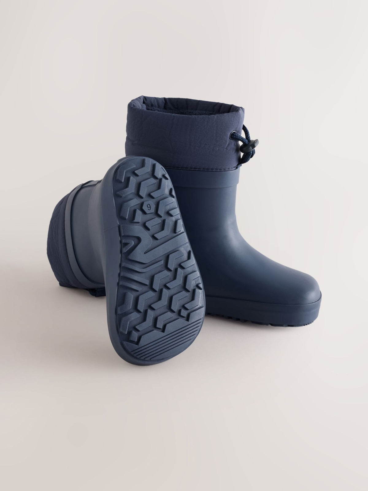 Navy Barefoot Cuff Wellies - image 3