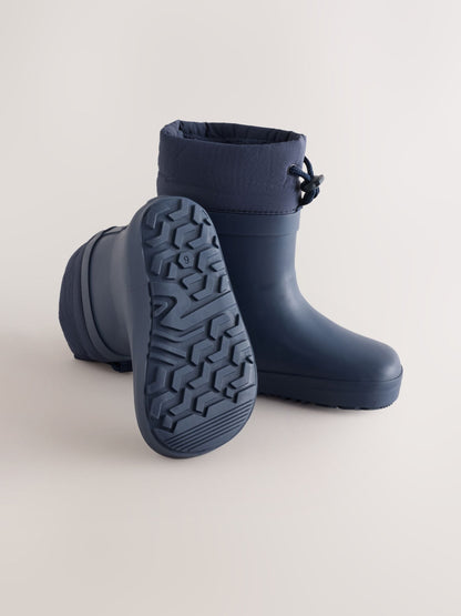 Navy Barefoot Cuff Wellies - image 3