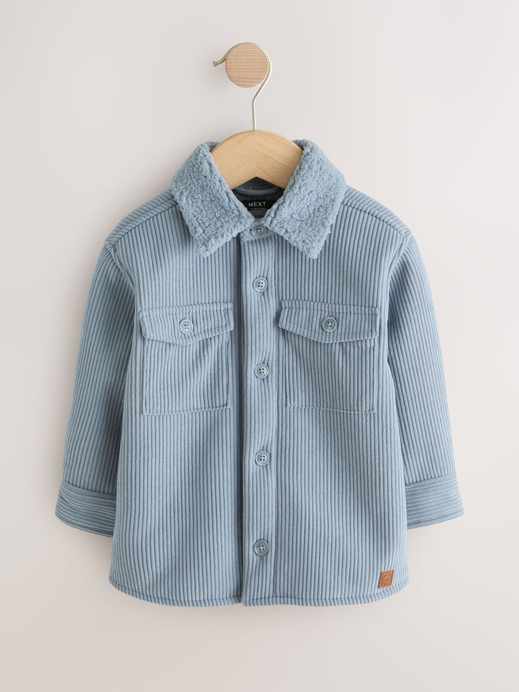 Dsiney Kidz - Blue Borg Lined Cord Shacket (3mths-7yrs) image 1