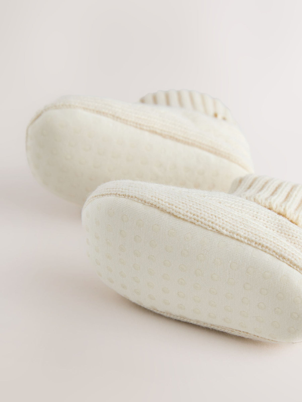 Dsiney Kidz - Neutral Milk Club Baby Sock Top Boot Shoes (0-18mths) image 4