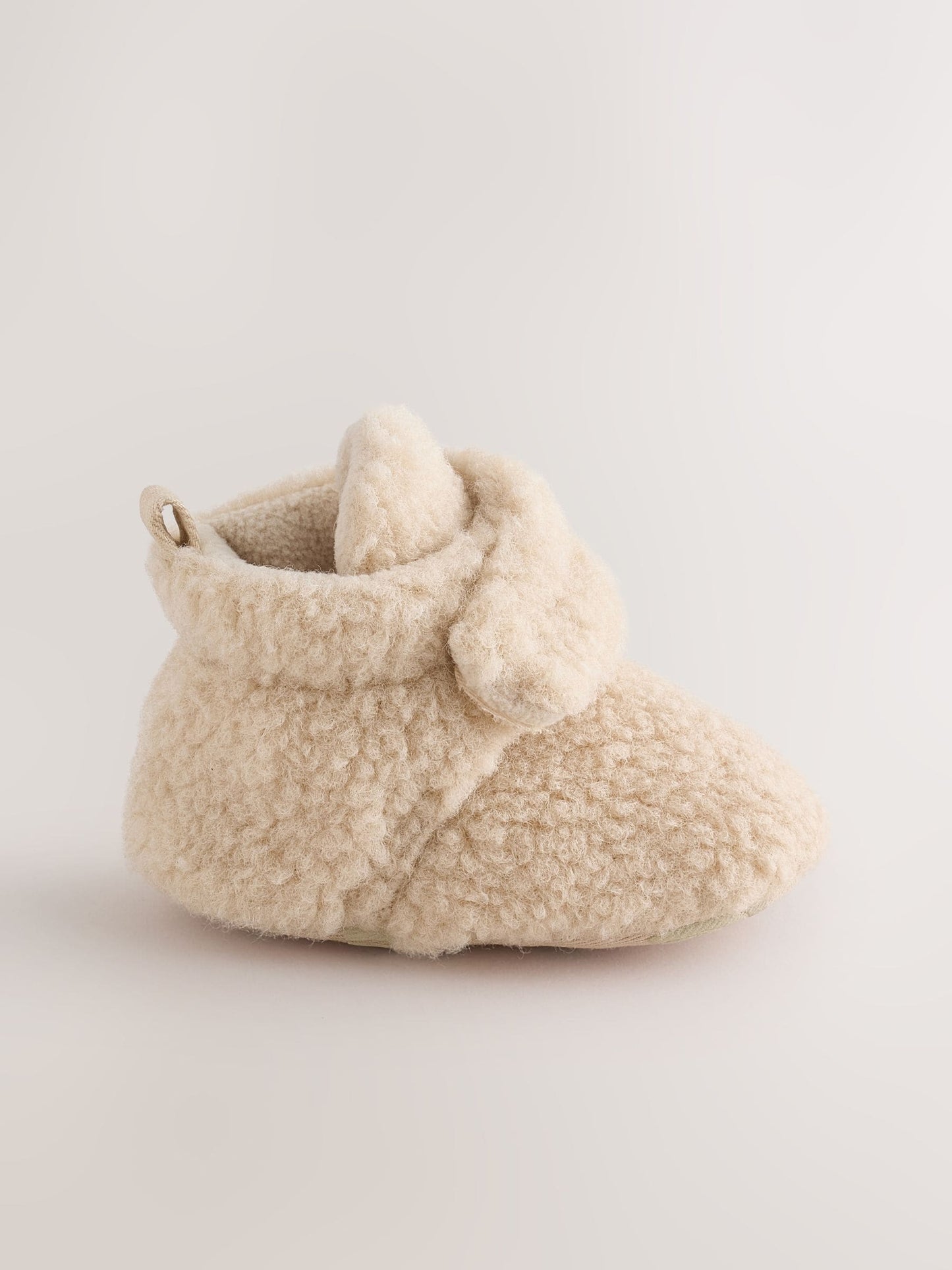 Neutral Borg Slipper Wrap Boots (0-2mths) image 2