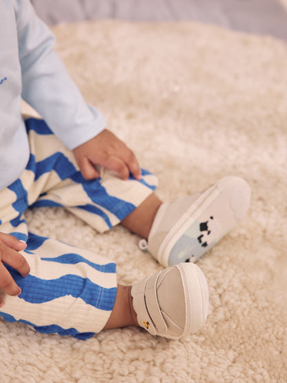 Neutral Farm Touch Fastening Baby Trainers (0-2mths) image 3