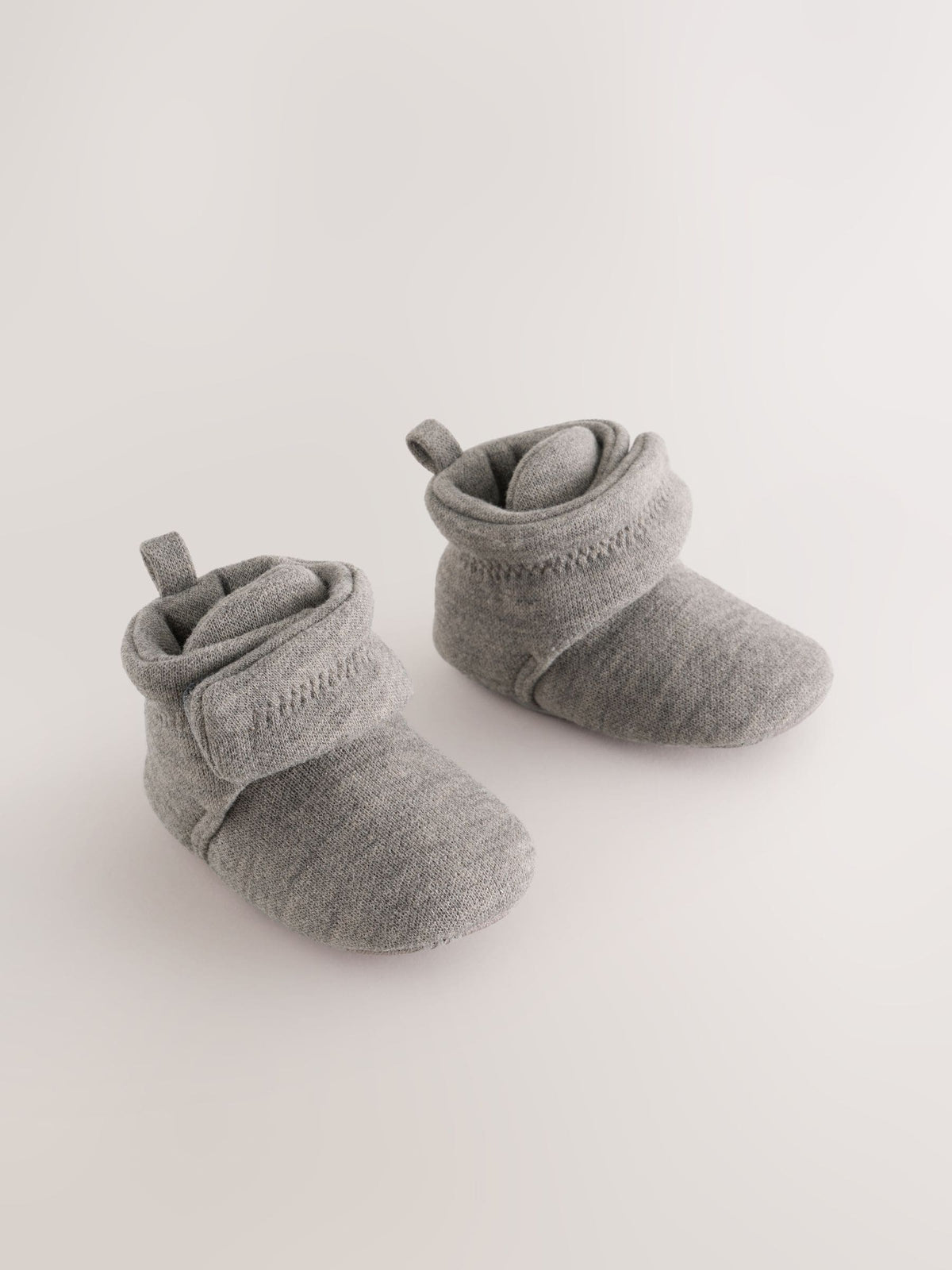 Dsiney Kidz - Grey Slipper Wrap Boots (0-2mths) image 1
