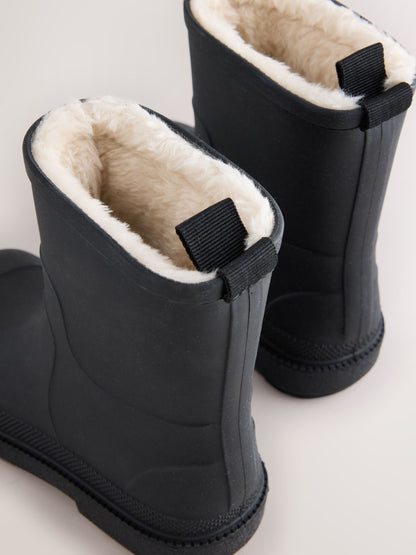 Dsiney Kidz - Black Warm Lined Wellies image 4
