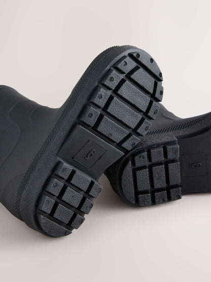 Dsiney Kidz - Black Warm Lined Wellies image 5