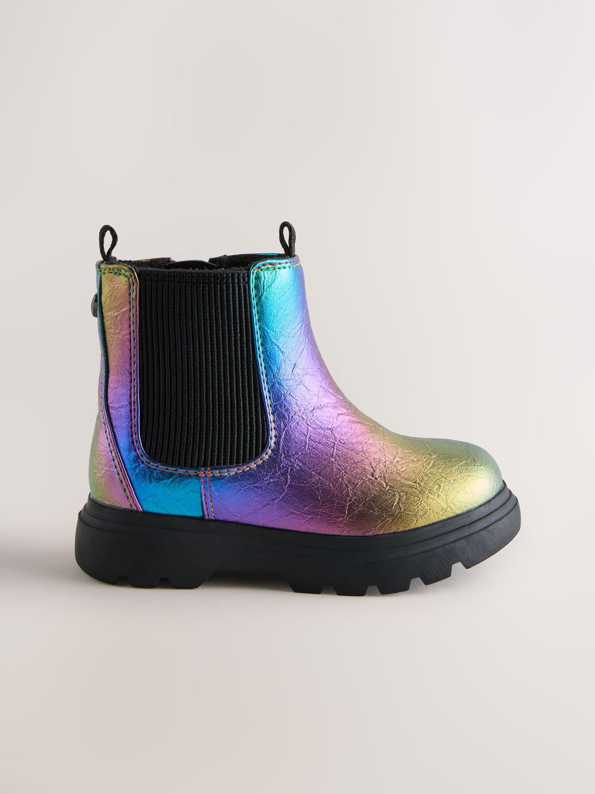Dsiney Kidz - Multi Rainbow Chelsea Chunky Ankle Boots image 2
