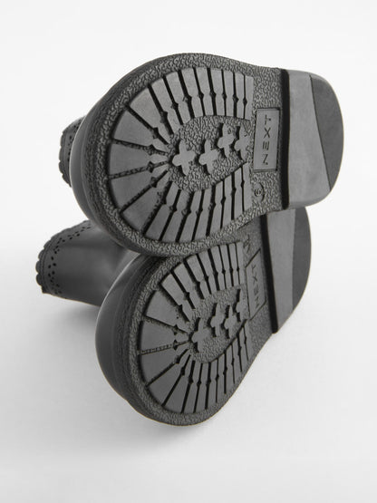 Black Standard Fit (F) Chelsea Ankle Boots image 4