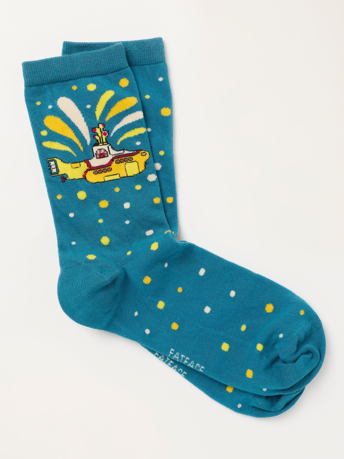 FatFace Green Beatles Submarine Socks - image 1