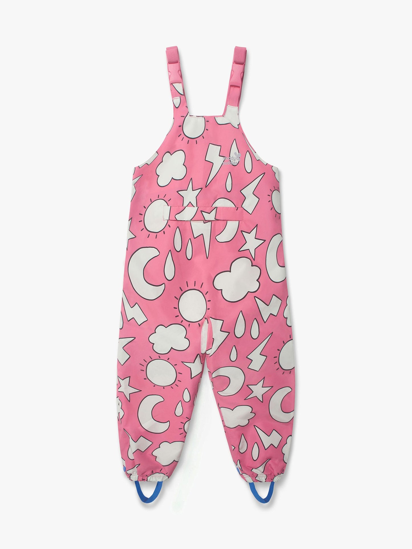 Muddy Puddles Pink Waterproof EcoLight Dungarees image 3