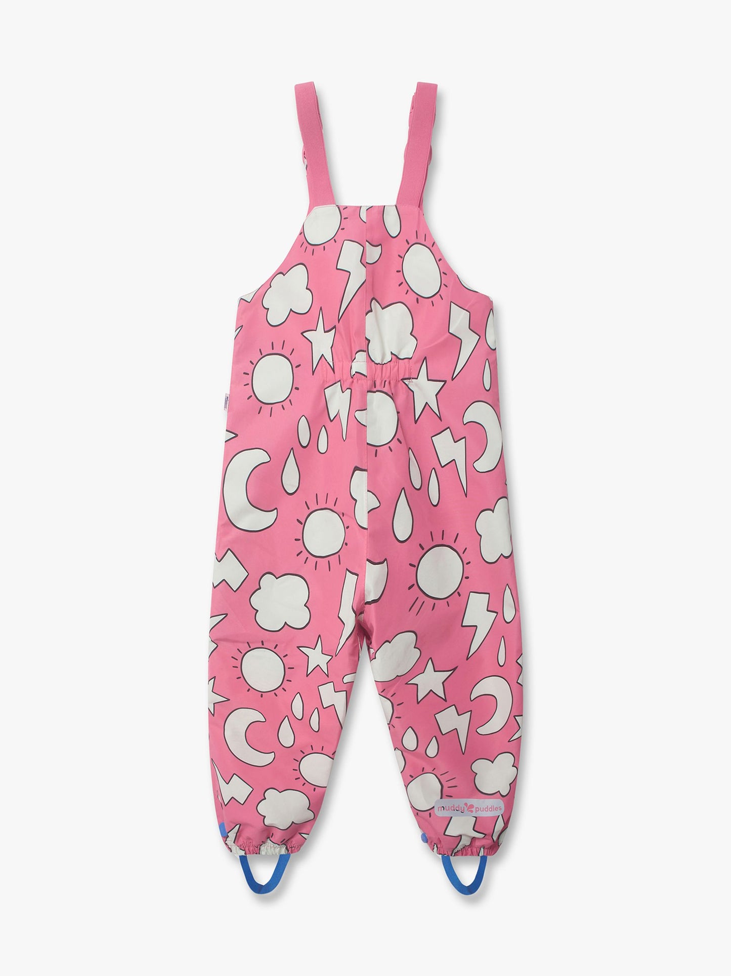 Muddy Puddles Pink Waterproof EcoLight Dungarees image 4