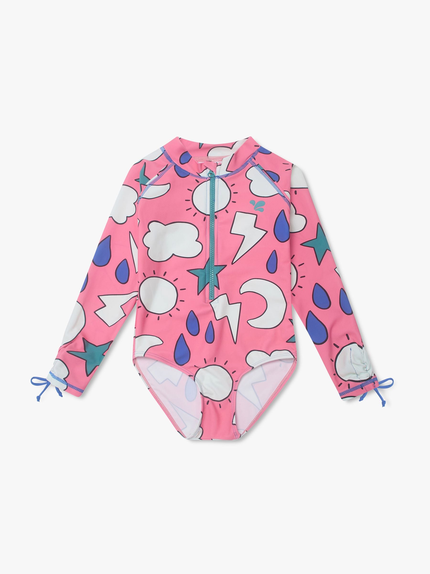 Muddy Puddles Light Pink UV Protective Swimsuit image 3