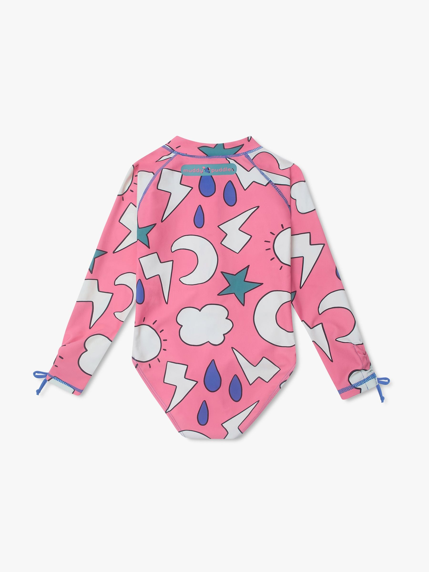 Muddy Puddles Light Pink UV Protective Swimsuit image 4