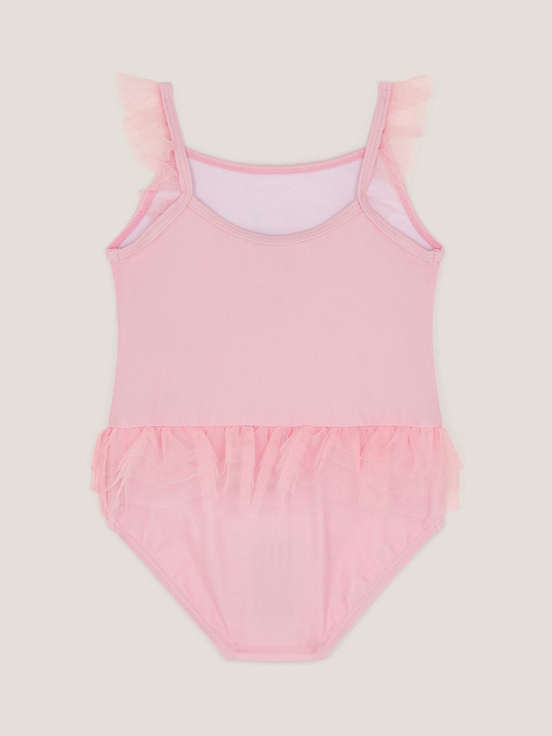 Monsoon Pink Baby Ducky Tulle Swimsuit image 2