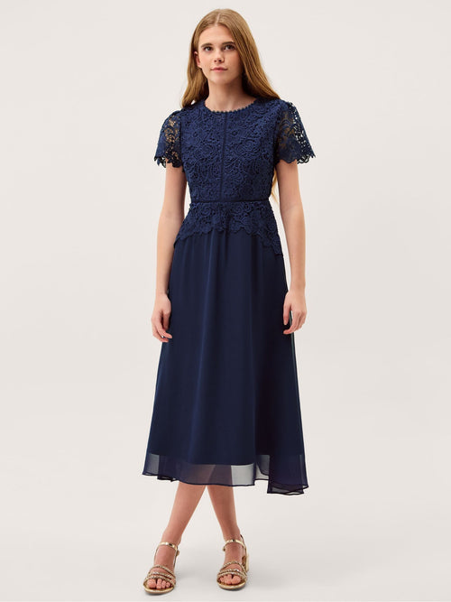 Dsiney Kidz - Monsoon Blue Monica Lace Prom Dress image 1