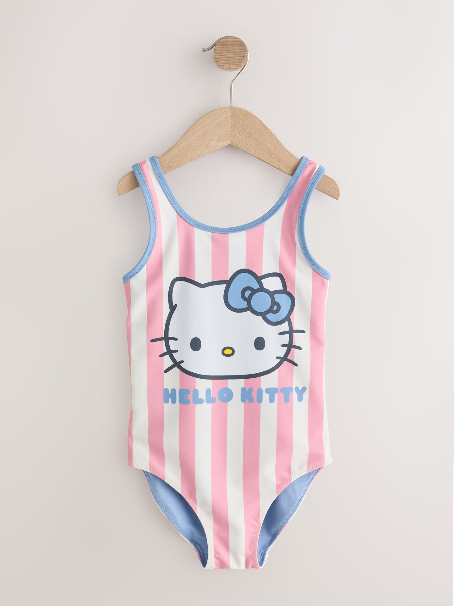 Dsiney Kidz - Hello Kitty Blue/Pink Scoop Neck Swimsuit (3-16yrs) image 4
