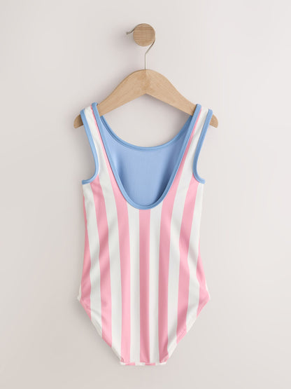 Dsiney Kidz - Hello Kitty Blue/Pink Scoop Neck Swimsuit (3-16yrs) image 5