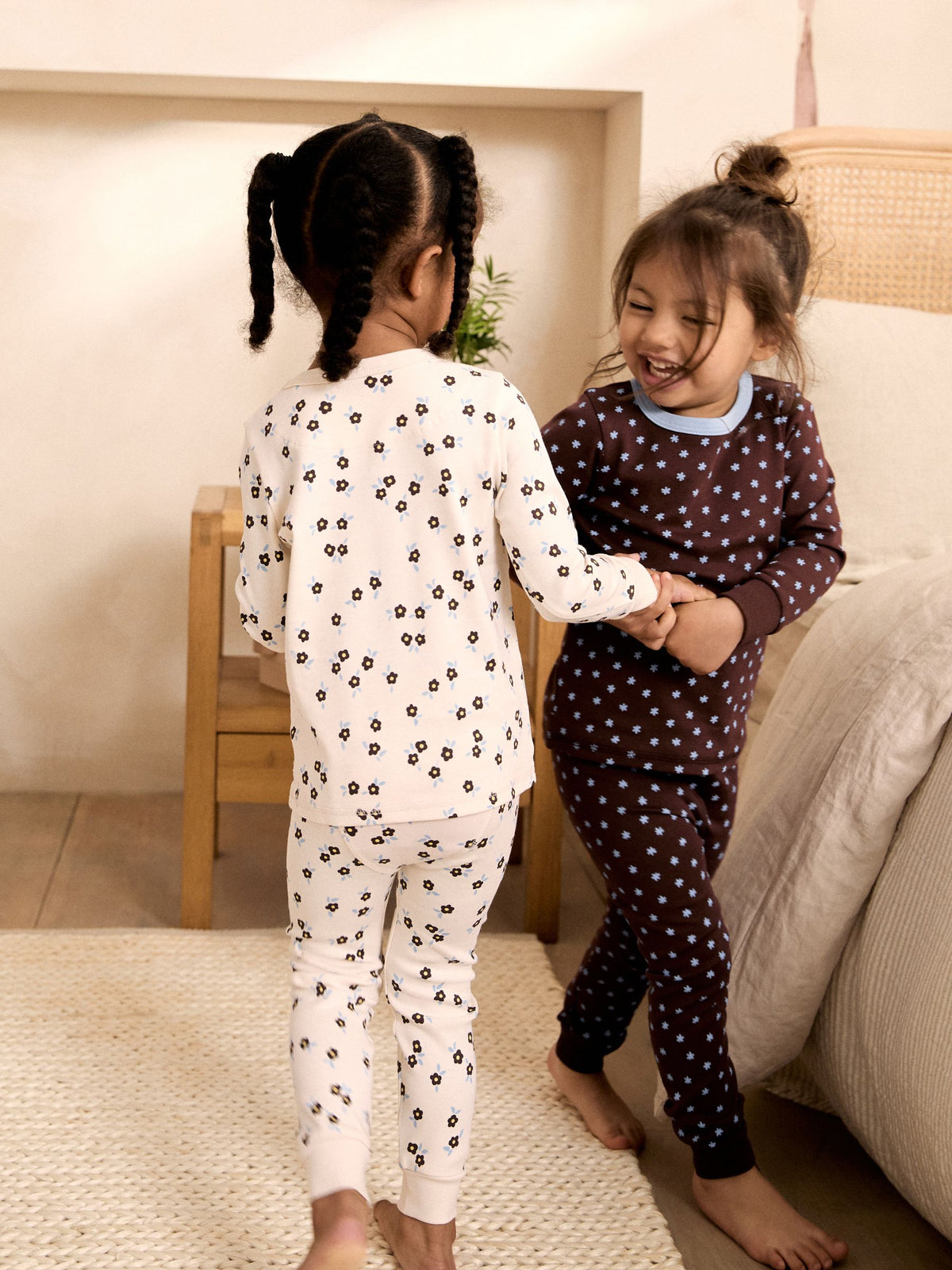 Blue/Brown Snuggle Pyjamas 3 Pack (9mths-12yrs) - image 4