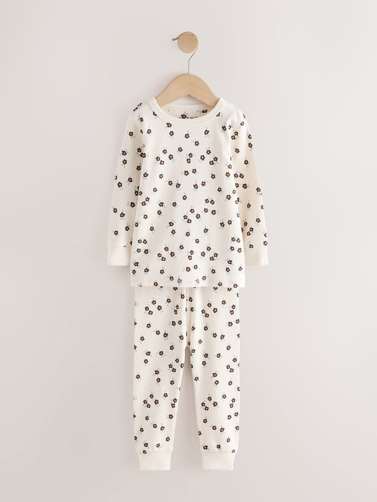 Blue/Brown Snuggle Pyjamas 3 Pack (9mths-12yrs) - image 8