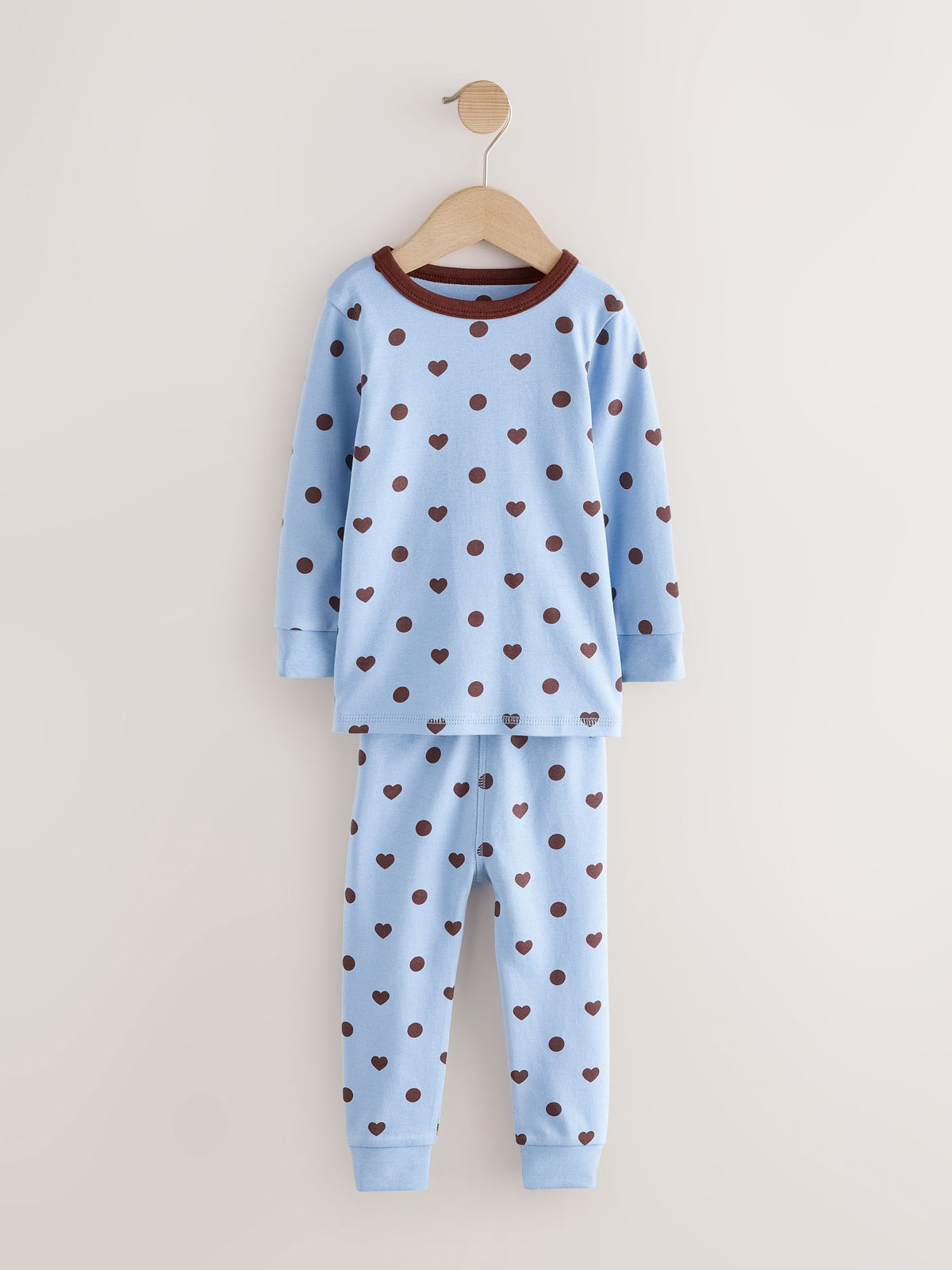 Blue/Brown Snuggle Pyjamas 3 Pack (9mths-12yrs) - image 9