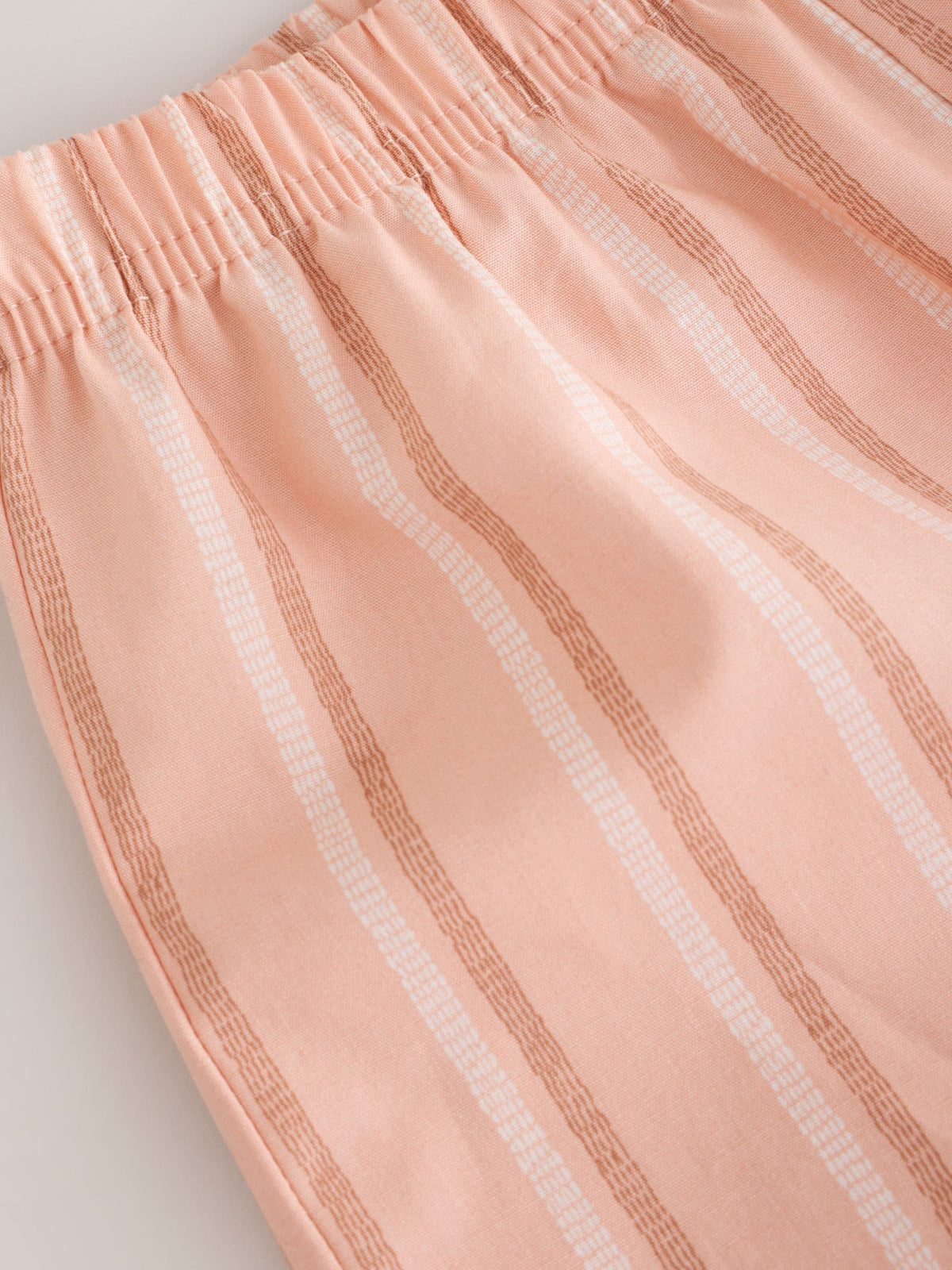 Dsiney Kidz - Pink/Oatmeal Woven Wide Leg Pyjamas 2 Pack (9mths-10yrs) image 10
