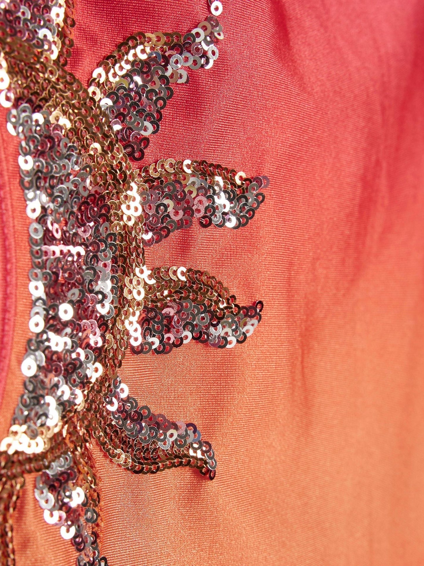 Dsiney Kidz - River Island Orange Ombre Sequin Sun Swimsuit image 3