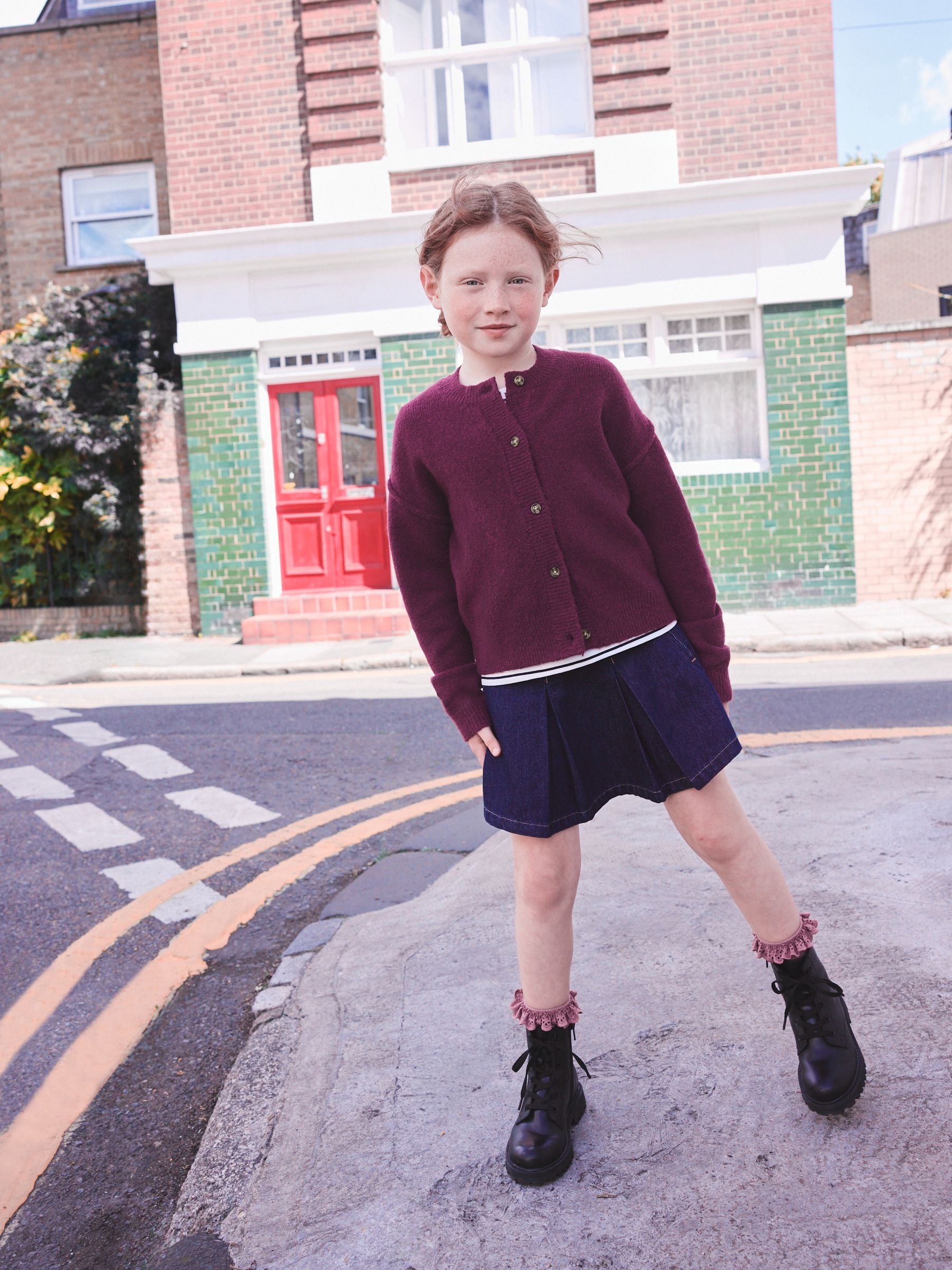 Dsiney Kidz - Berry Cosy Cardigan (3-16yrs) image 2