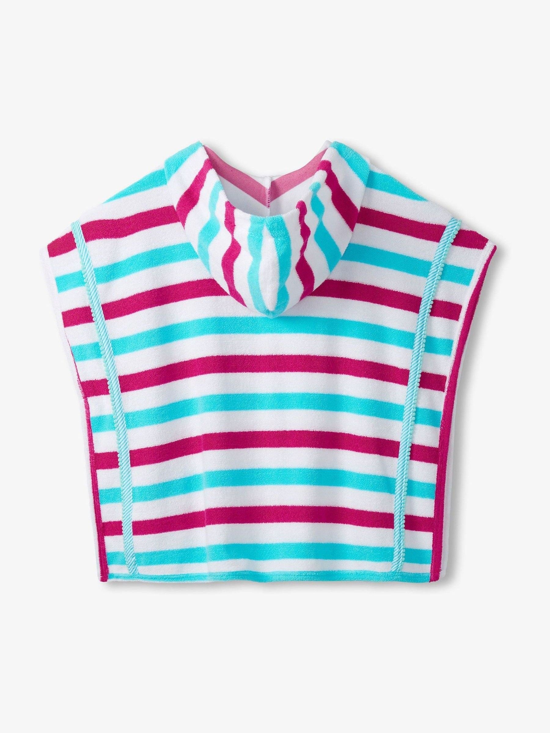 Hatley White Beach Stripes Hooded Beach Cover Up image 3