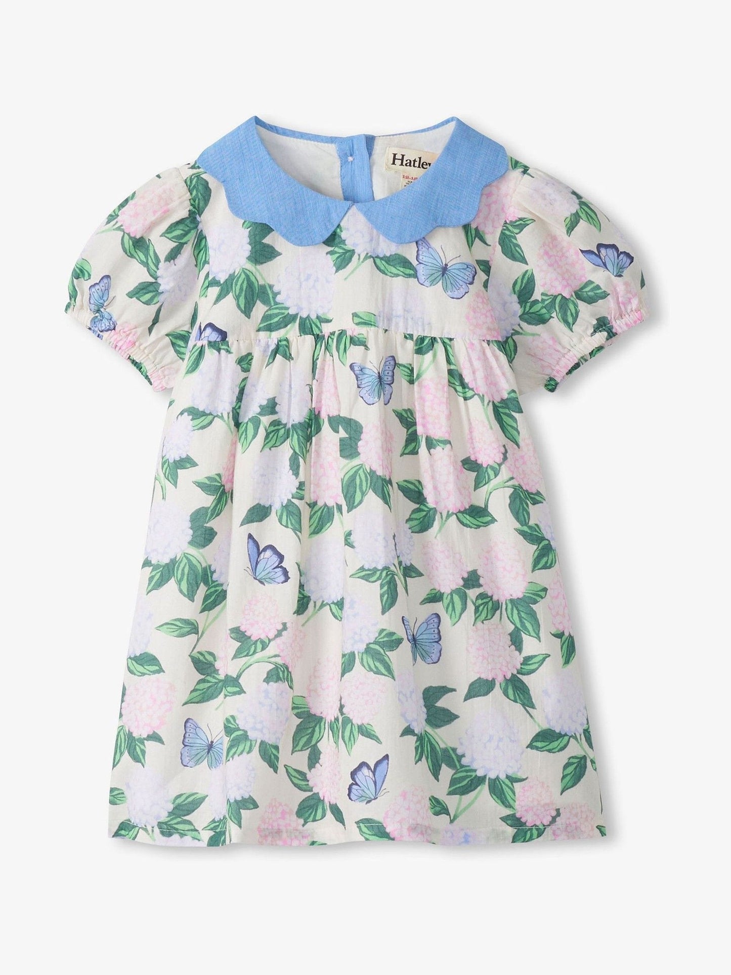 Hatley Natural Enchanted Garden Woven Collar Dress image 3