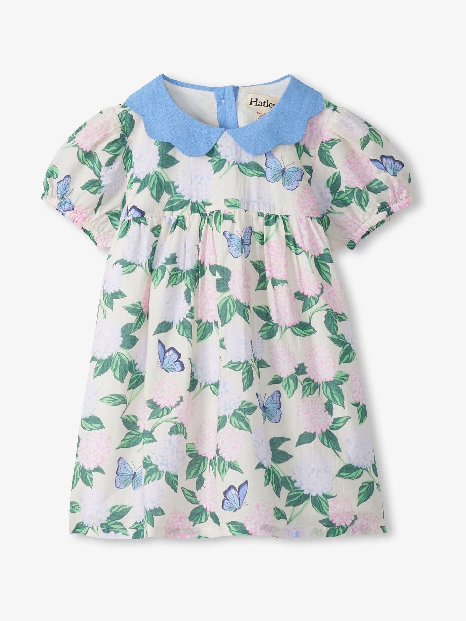 Hatley Natural Enchanted Garden Woven Collar Dress image 3